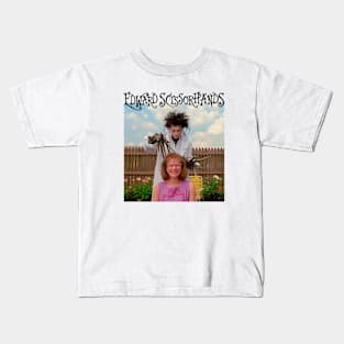 Edward Scissorhands V2 Natural Vintage Kids T-Shirt